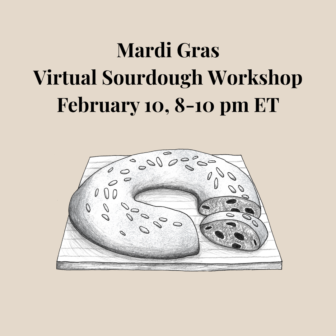Mardi Gras Sourdough Workshop