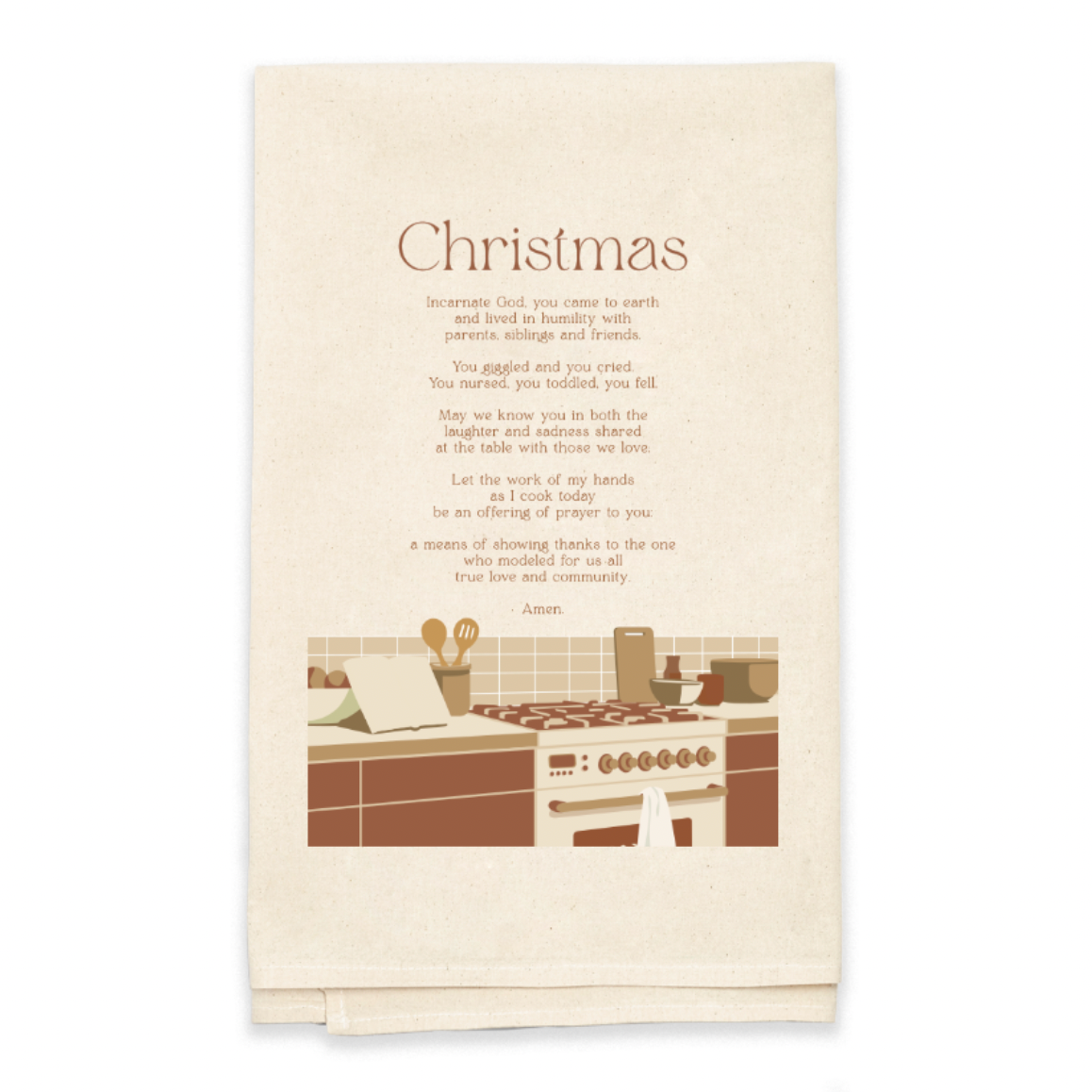Christmas Tea Towel