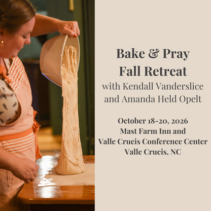 Bake & Pray Fall Retreat: October 18-20