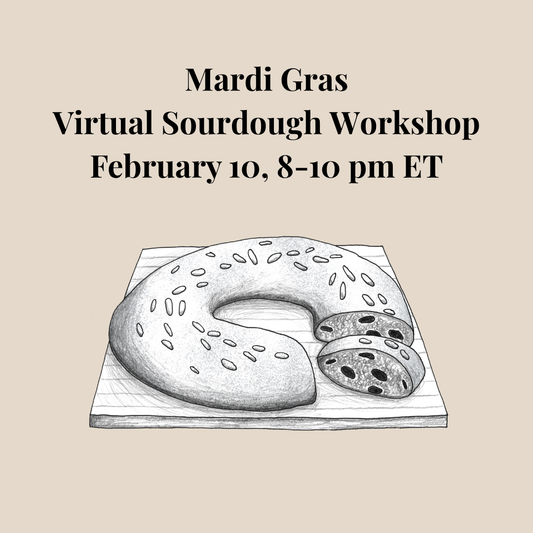 Mardi Gras Sourdough Workshop
