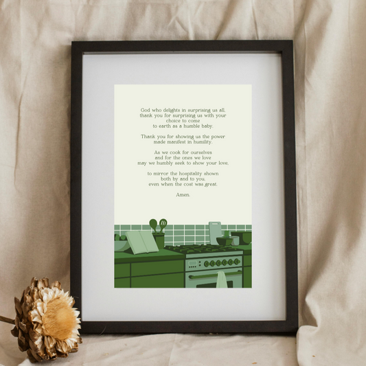 A Hospitality Prayer Print
