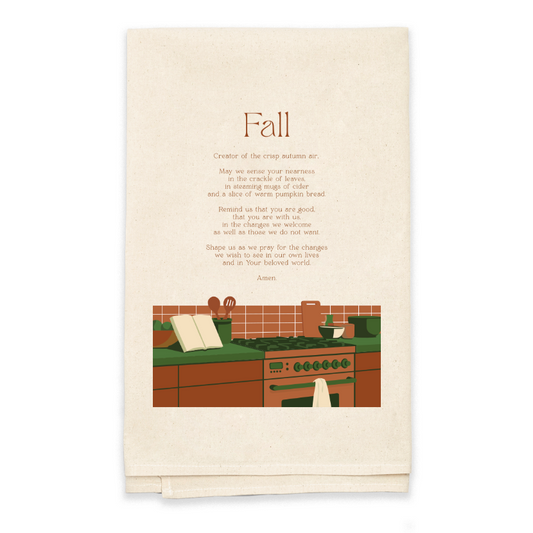 Fall Tea Towel